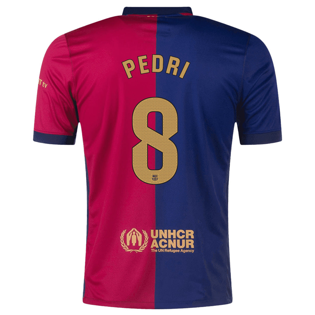 PEDRI #8 Barcelona Home Jersey 