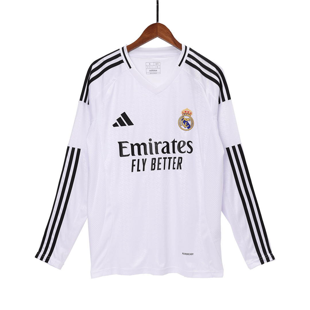 Real Madrid Home Long Sleeve Jersey 