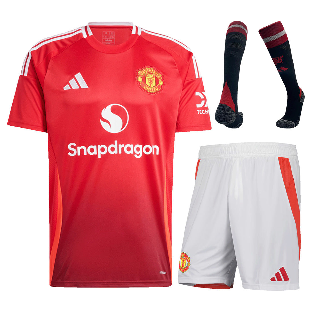 [Super Replica] Manchester United Home Full Kit 