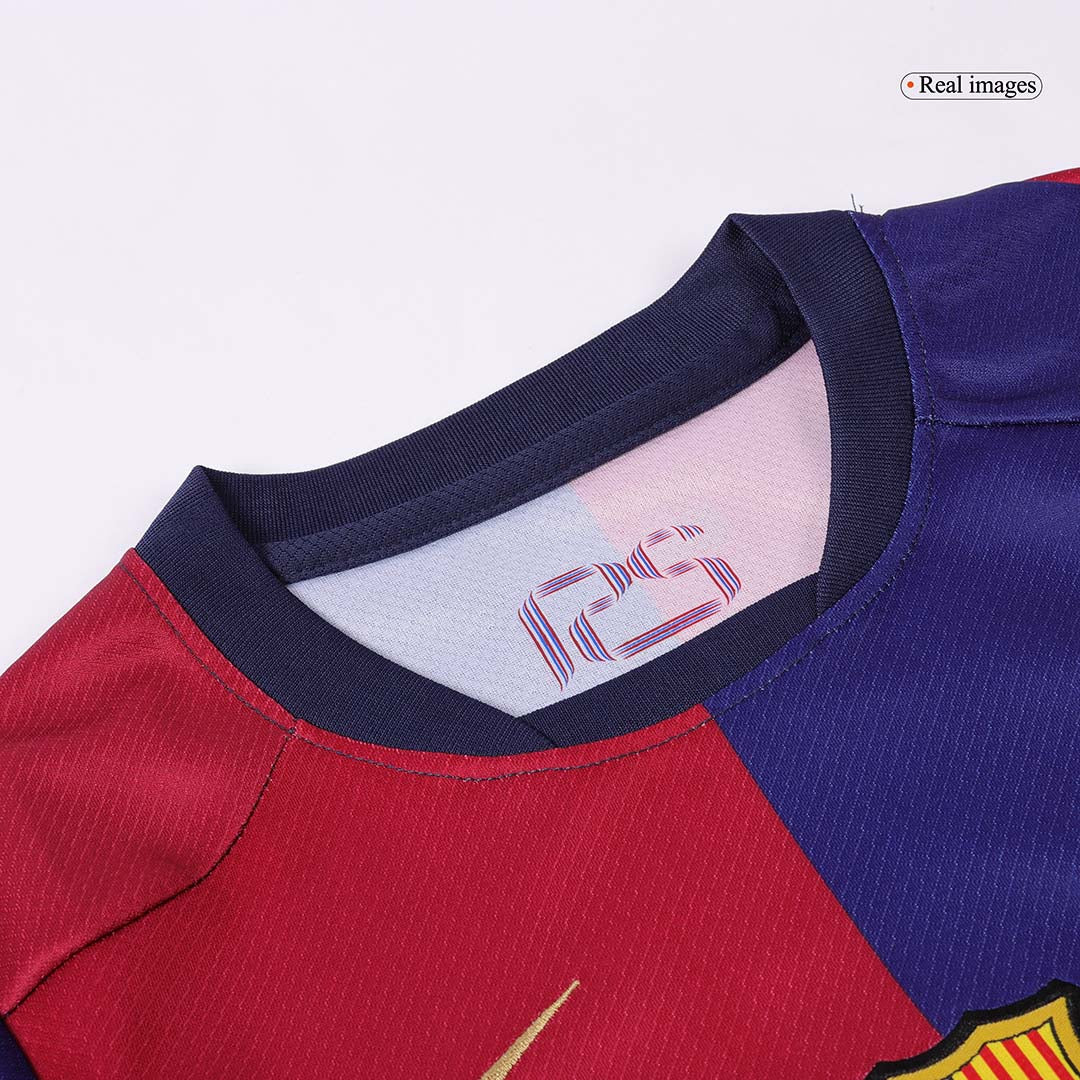 Kids Barcelona Home Spotify Logo Without Text Jersey Kit 