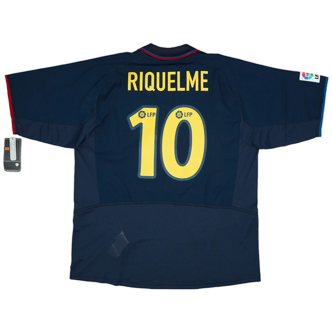 RIQUELME #10 Retro Barcelona Third Jersey 2002/03 