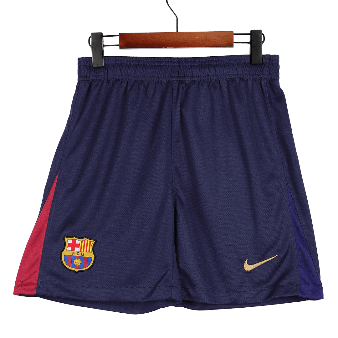 Barcelona Home Soccer Shorts 
