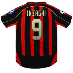 INZAGHI #9 Retro AC Milan UCL Home Jersey 2006/07 