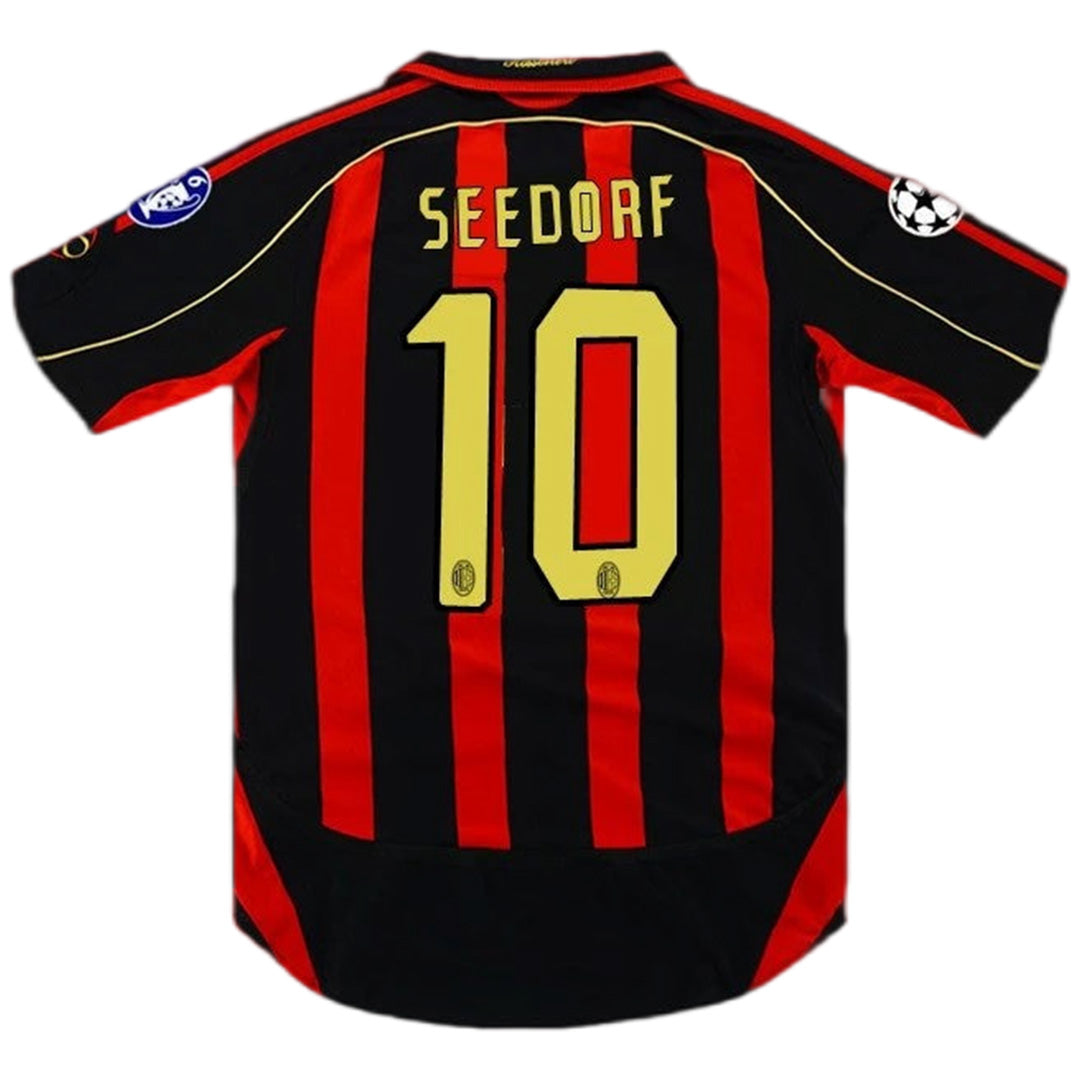 SEEDORF #10 Retro AC Milan UCL Home Jersey 2006/07 
