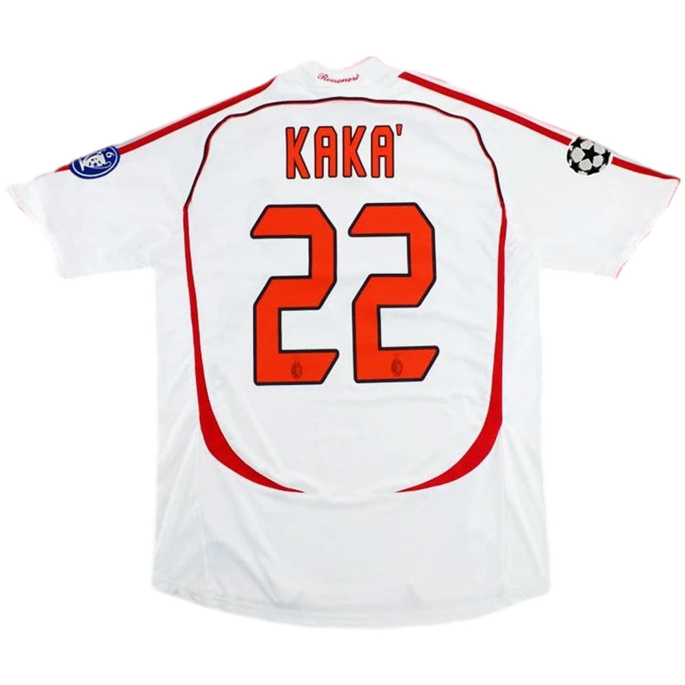 KAKA' #22 Retro AC Milan UCL Final Away Jersey 2006/07 