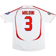 MALDINI #3 Retro AC Milan UCL Final Away Jersey 2006/07 