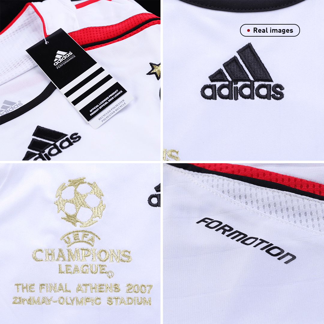 GATTUSO #8 Retro AC Milan UCL Final Away Jersey 2006/07 