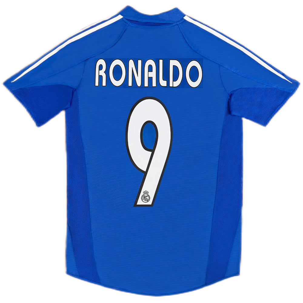 RONALDO #9 Retro Real Madrid Third Jersey 2004/05 