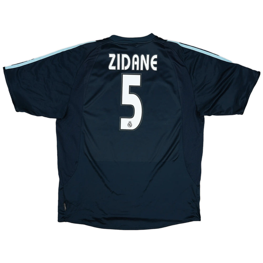 ZIDANE #5 Retro Real Madrid Away Jersey 2003/04 