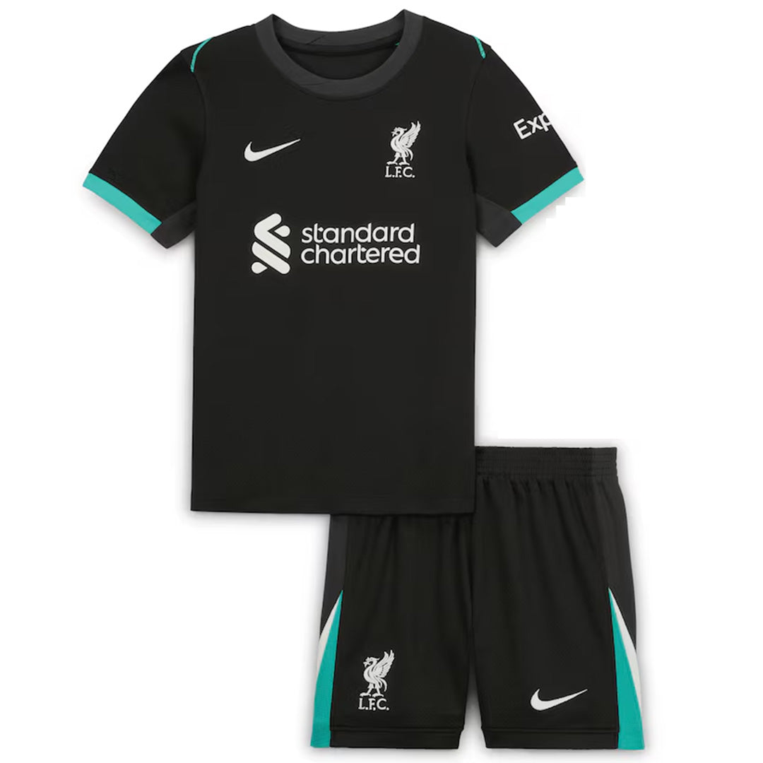 Kids Liverpool Away Jersey Kit 