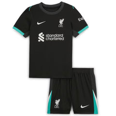 Kids Liverpool Away Jersey Kit 