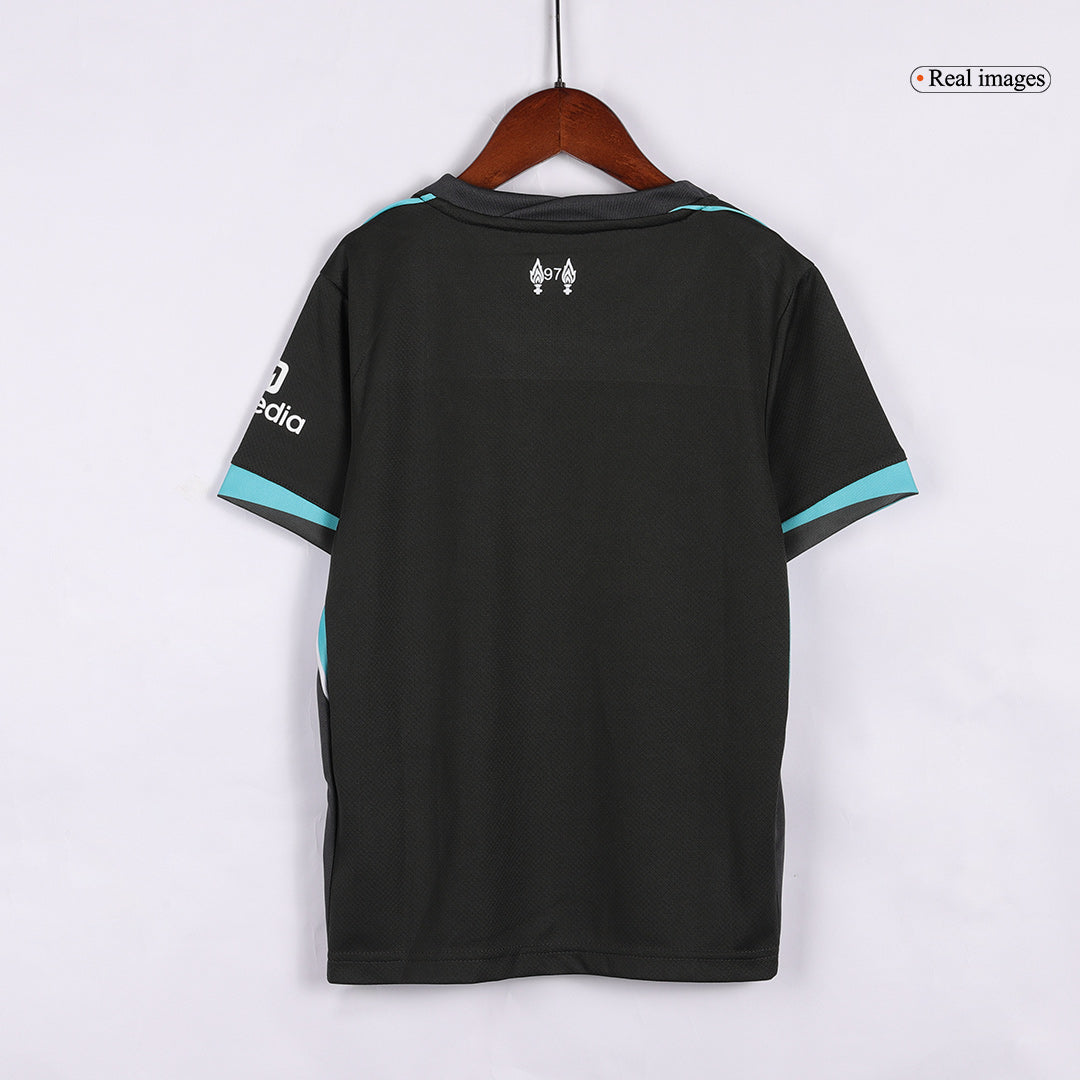 Kids Liverpool Away Jersey Kit 