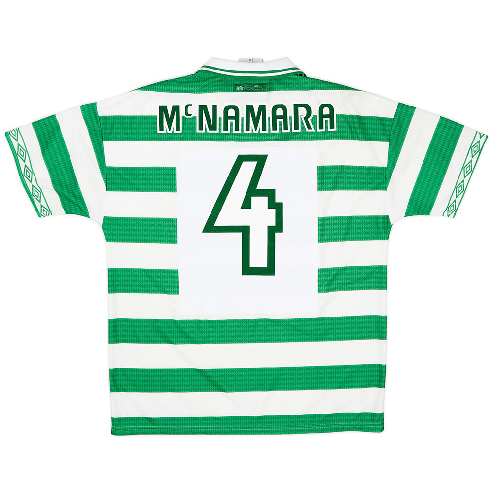 McNAMARA #4 Retro Celtic Home Jersey 1997/99 