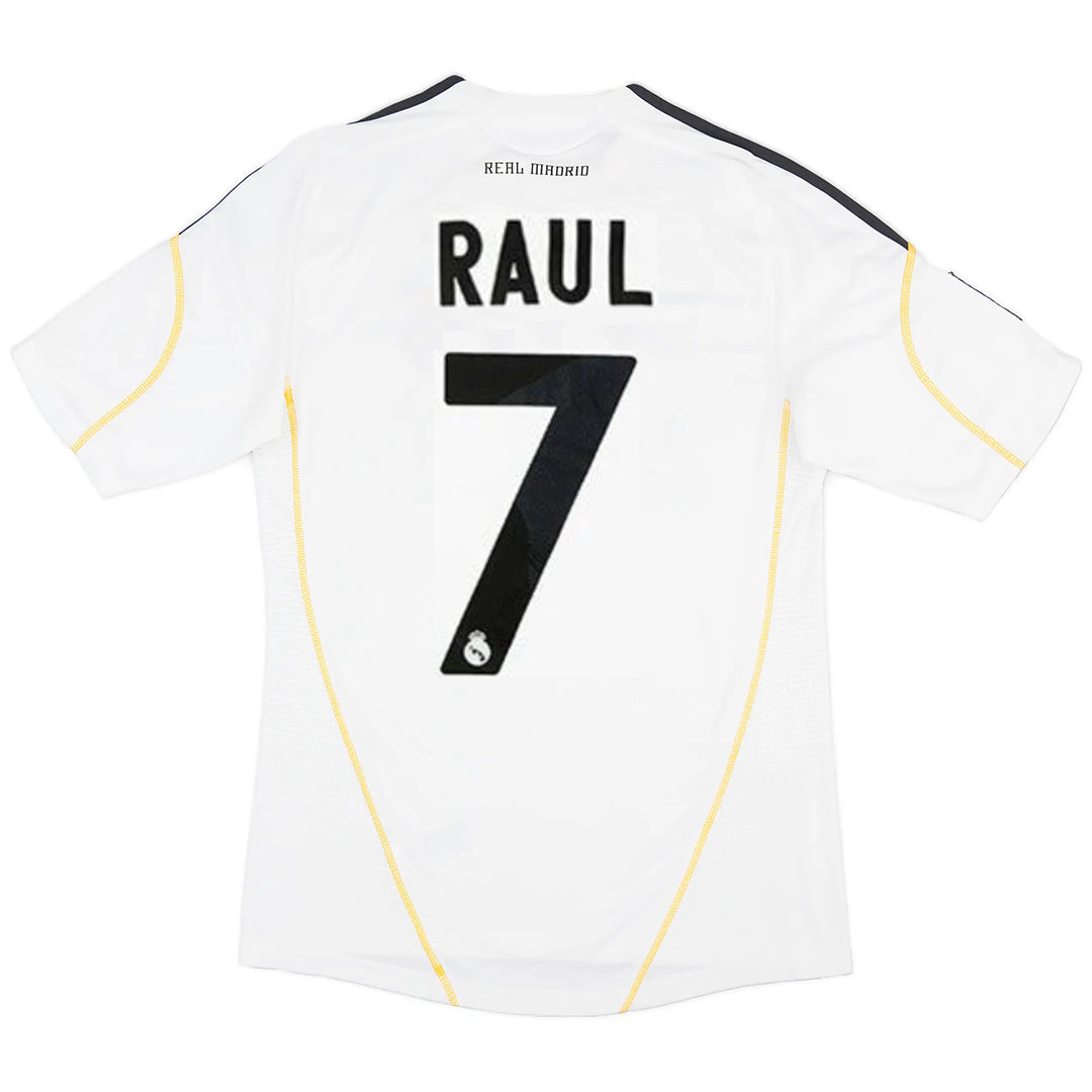 RAUL #7 Retro Real Madrid Home Jersey 2009/10 