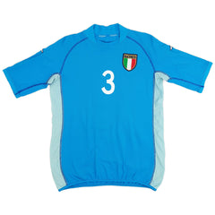 MALDINI #3 Retro Italy Home Jersey World Cup 2002 
