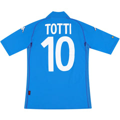 TOTTI #10 Retro Italy Home Jersey World Cup 2002 