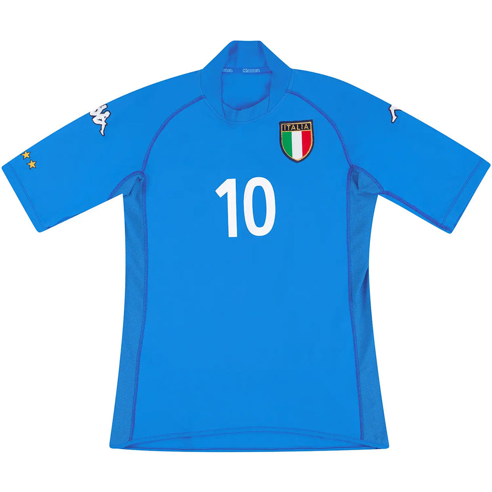 TOTTI #10 Retro Italy Home Jersey World Cup 2002 