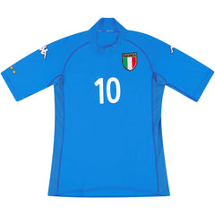 TOTTI #10 Retro Italy Home Jersey World Cup 2002 