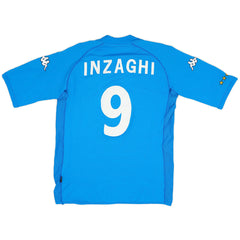 INZAGHI #9 Retro Italy Home Jersey World Cup 2002 