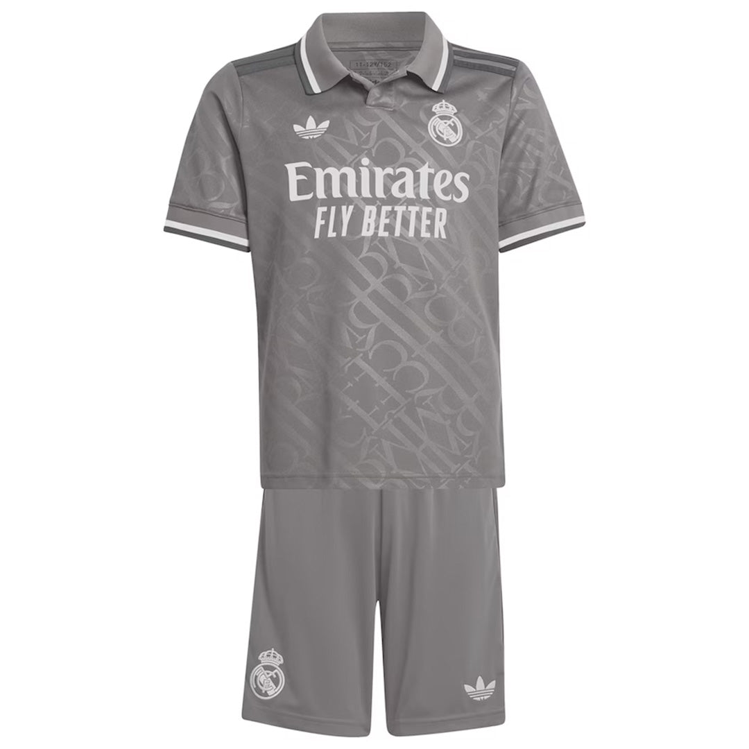 Kids Real Madrid Third Jersey Kit 