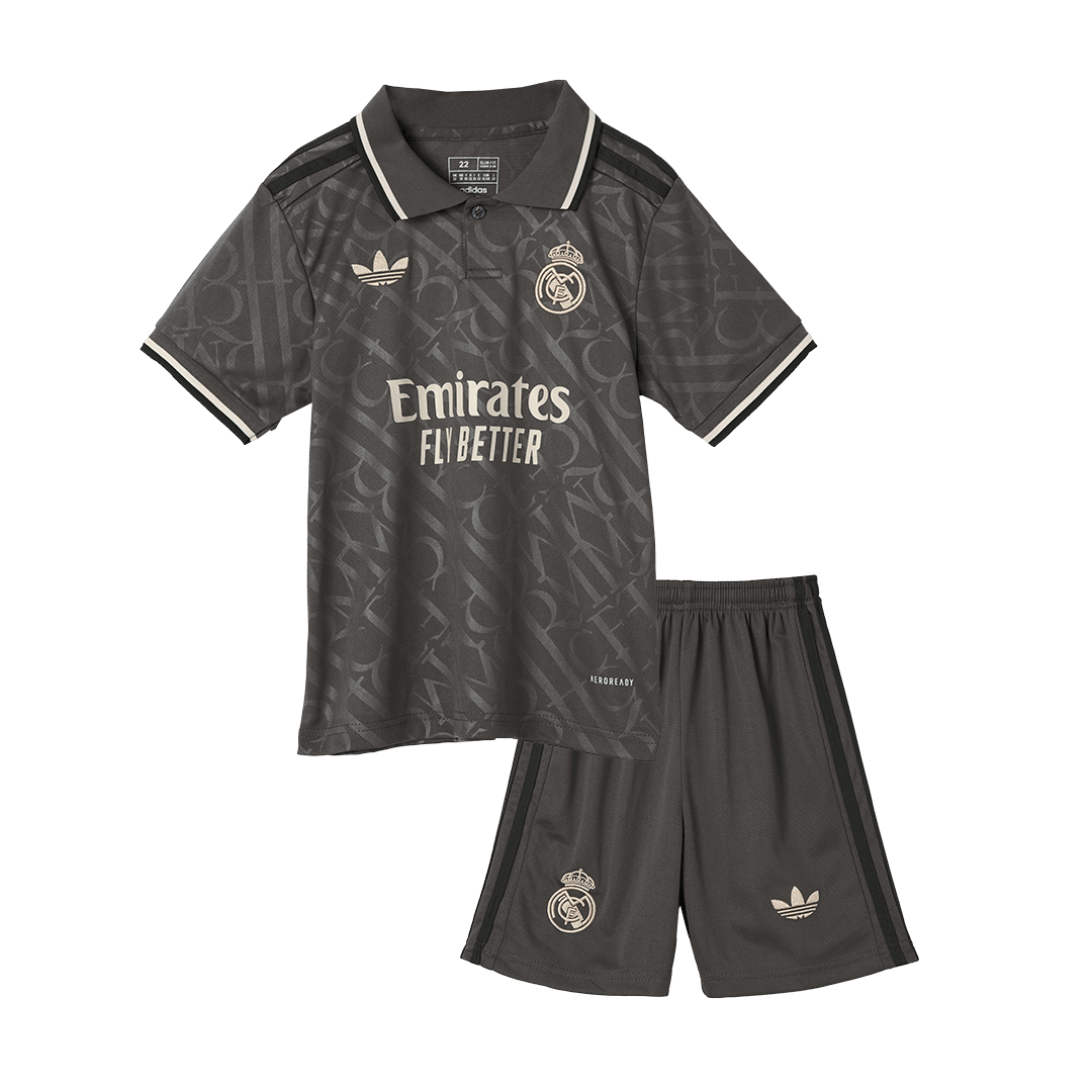 Kids Real Madrid Third Jersey Kit 