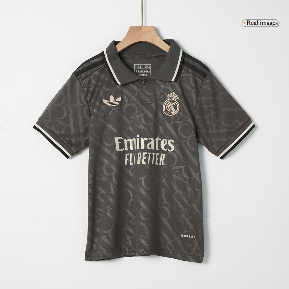 Kids Real Madrid Third Jersey Kit 