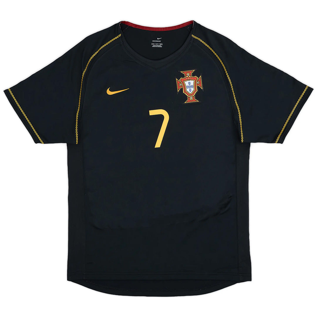 FIGO #7 Retro Portugal Away Jersey World Cup 2006 