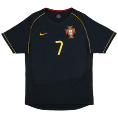FIGO #7 Retro Portugal Away Jersey World Cup 2006 
