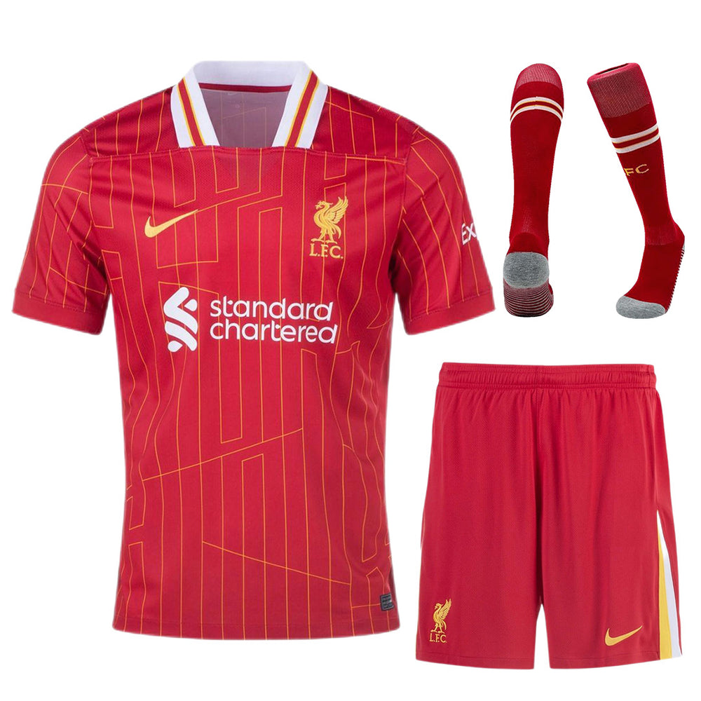 Liverpool Home Full Jersey Kit 