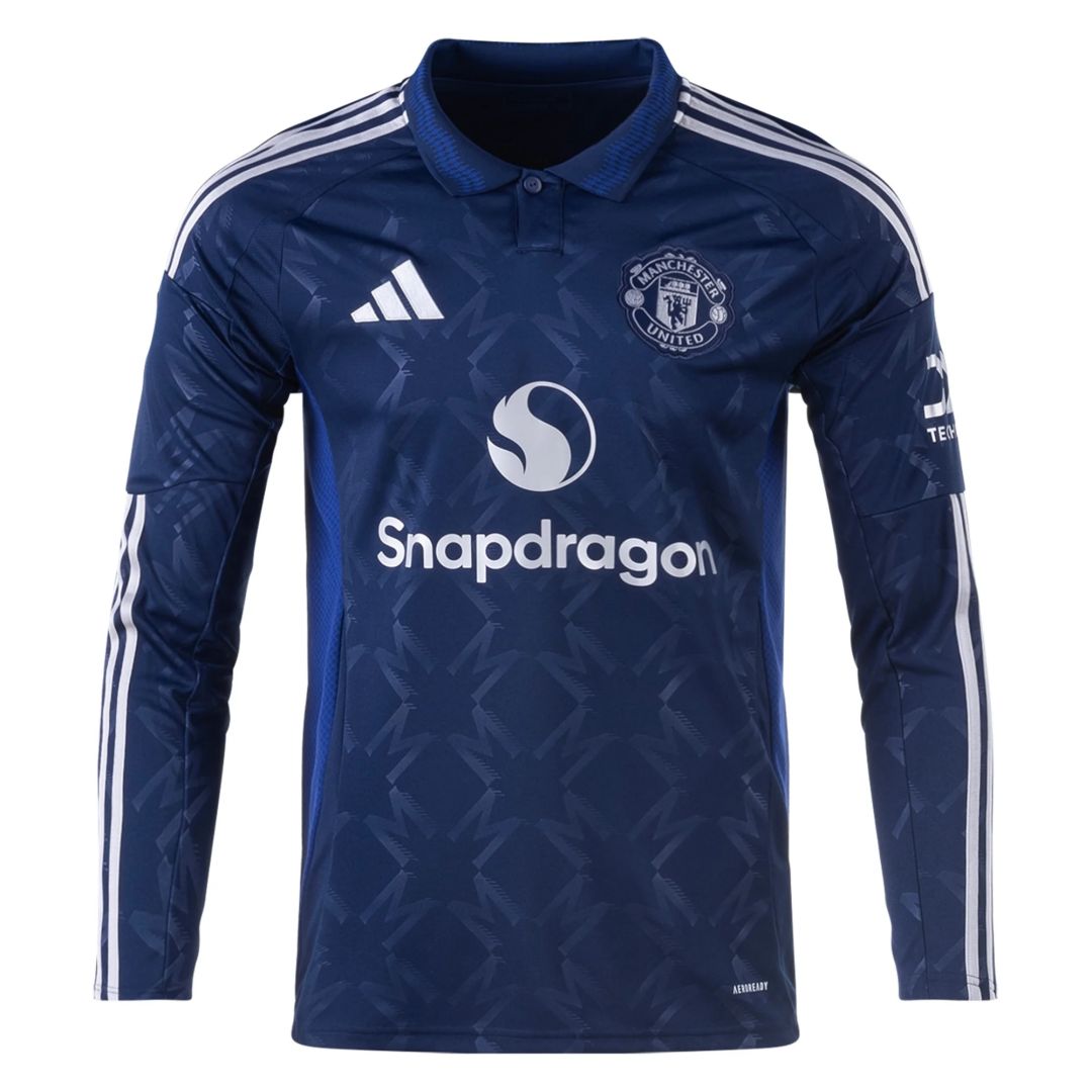Manchester United Away Long Sleeve Jersey 