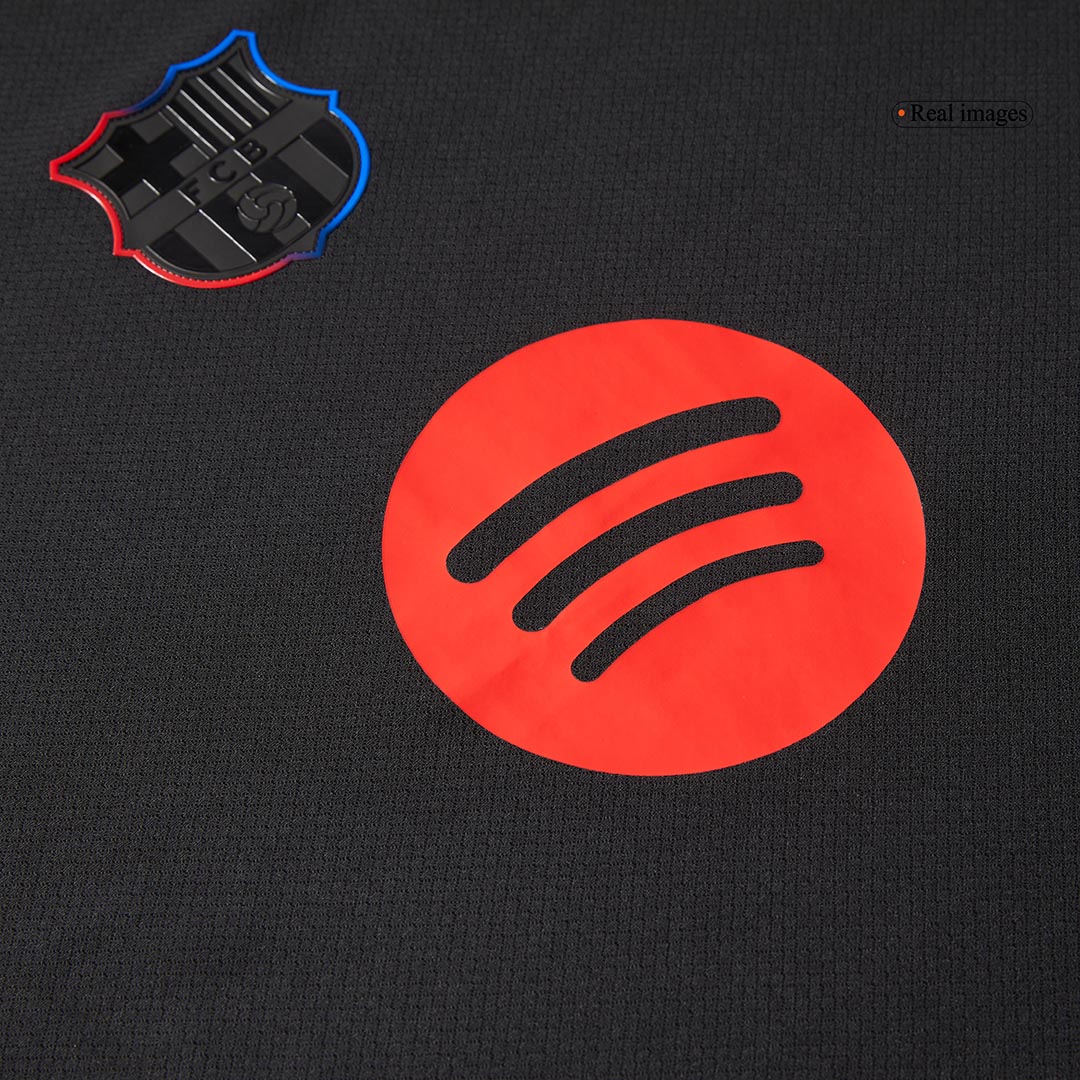 Barcelona Away Spotify Logo Without Text Jersey 