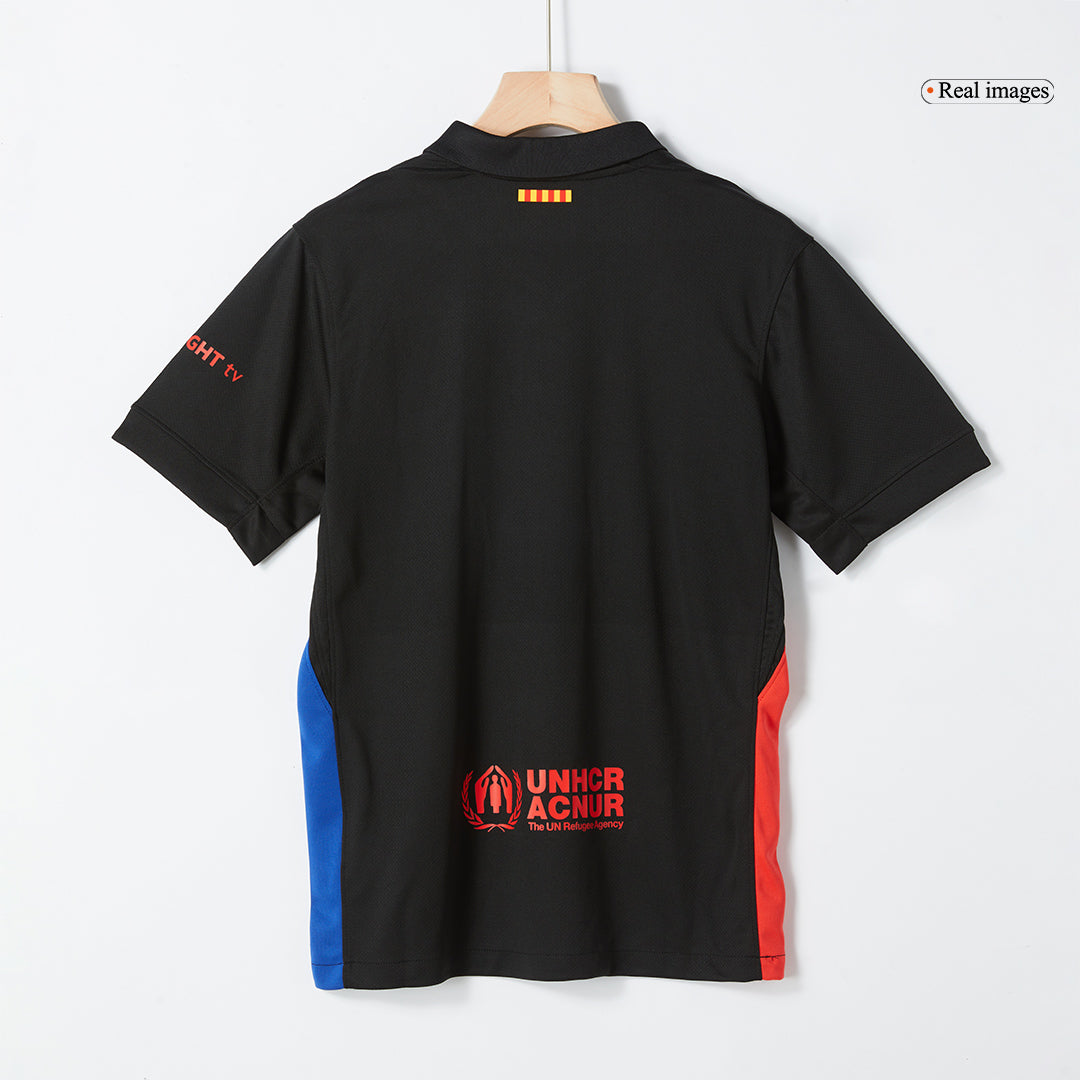 Barcelona Away Spotify Logo Without Text Jersey 