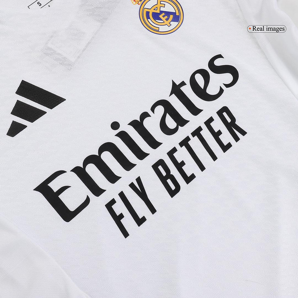 Real Madrid Home Match Jersey + Shorts Kit Player Version 