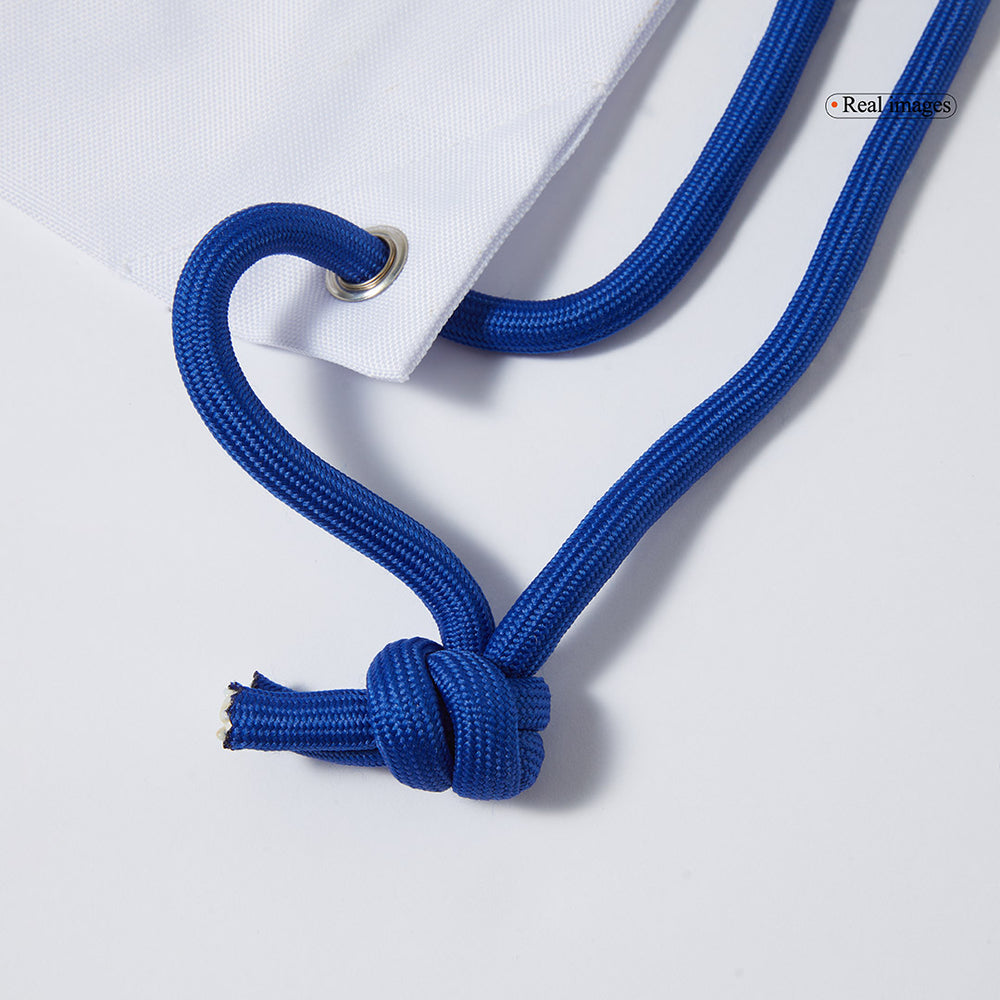 Real Madrid Crest Gymsack -White/Blue 