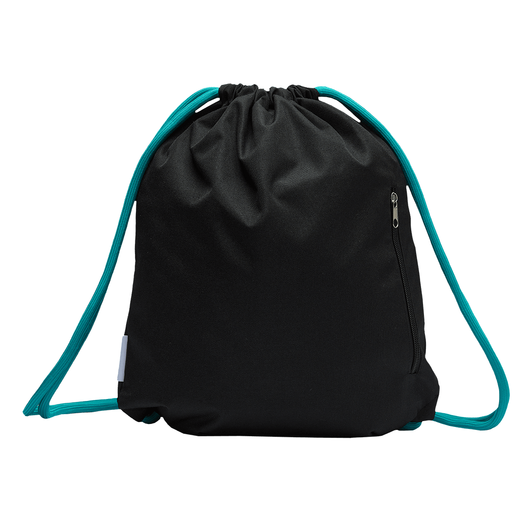 Real Madrid Crest Gymsack - Black 