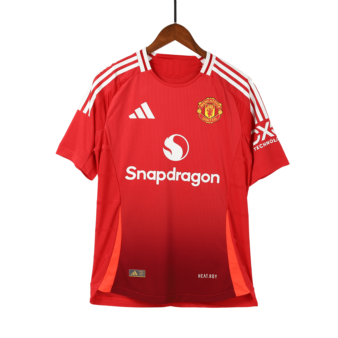 Manchester United Home Match Jersey+Shorts+Socks Full Kit Player Version 