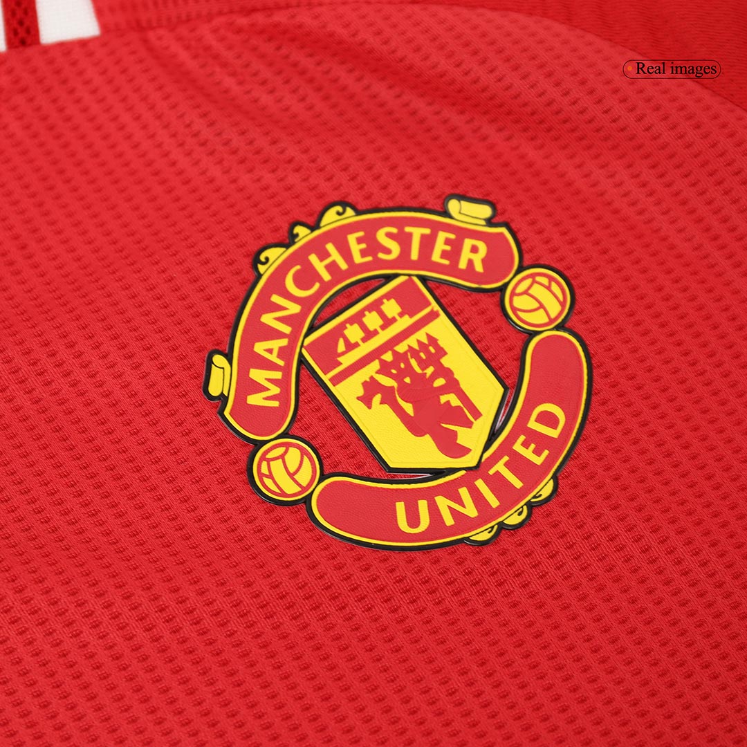 Manchester United Home Match Jersey+Shorts+Socks Full Kit Player Version 