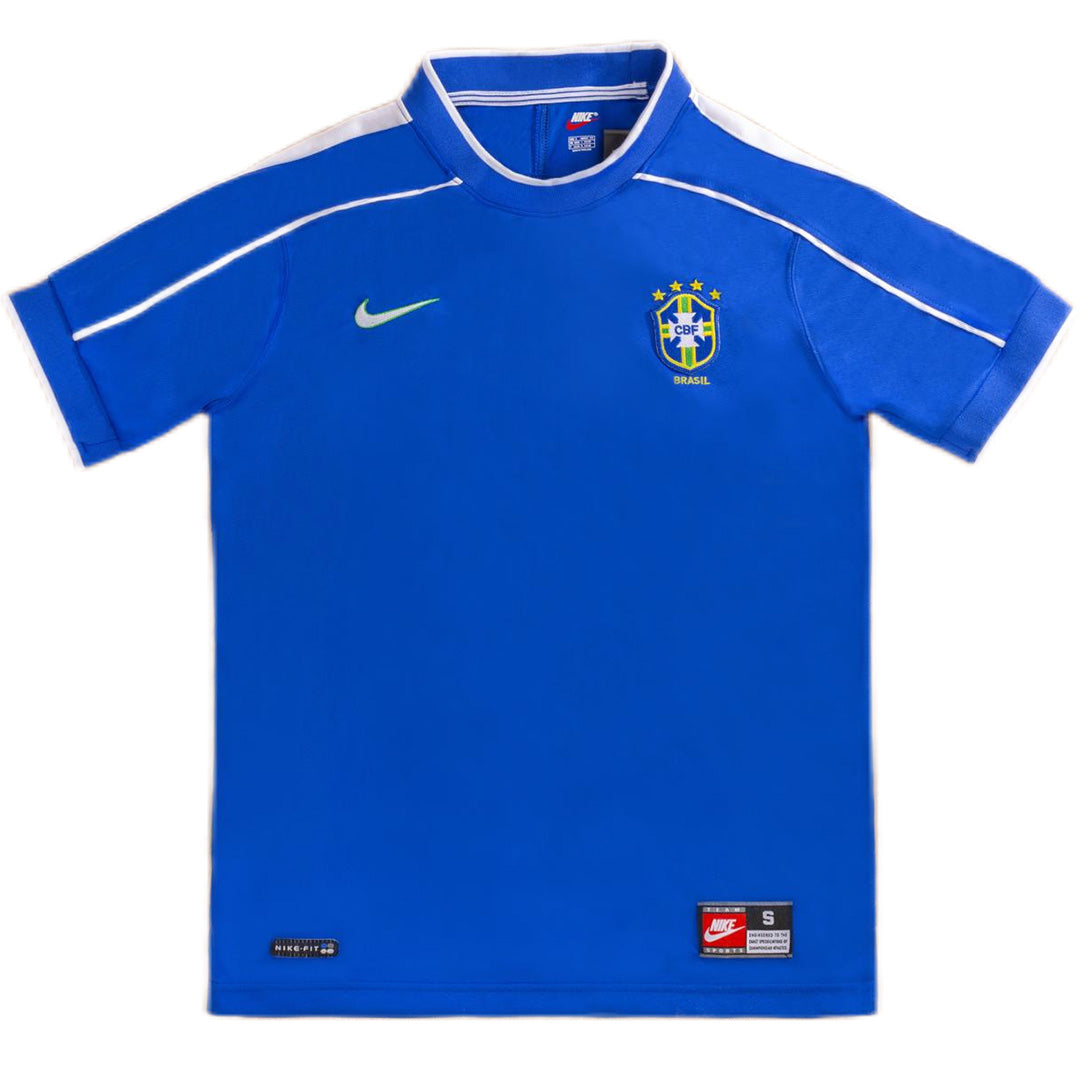 RONALDO #9 Retro Brazil Away Jersey World Cup 1998 