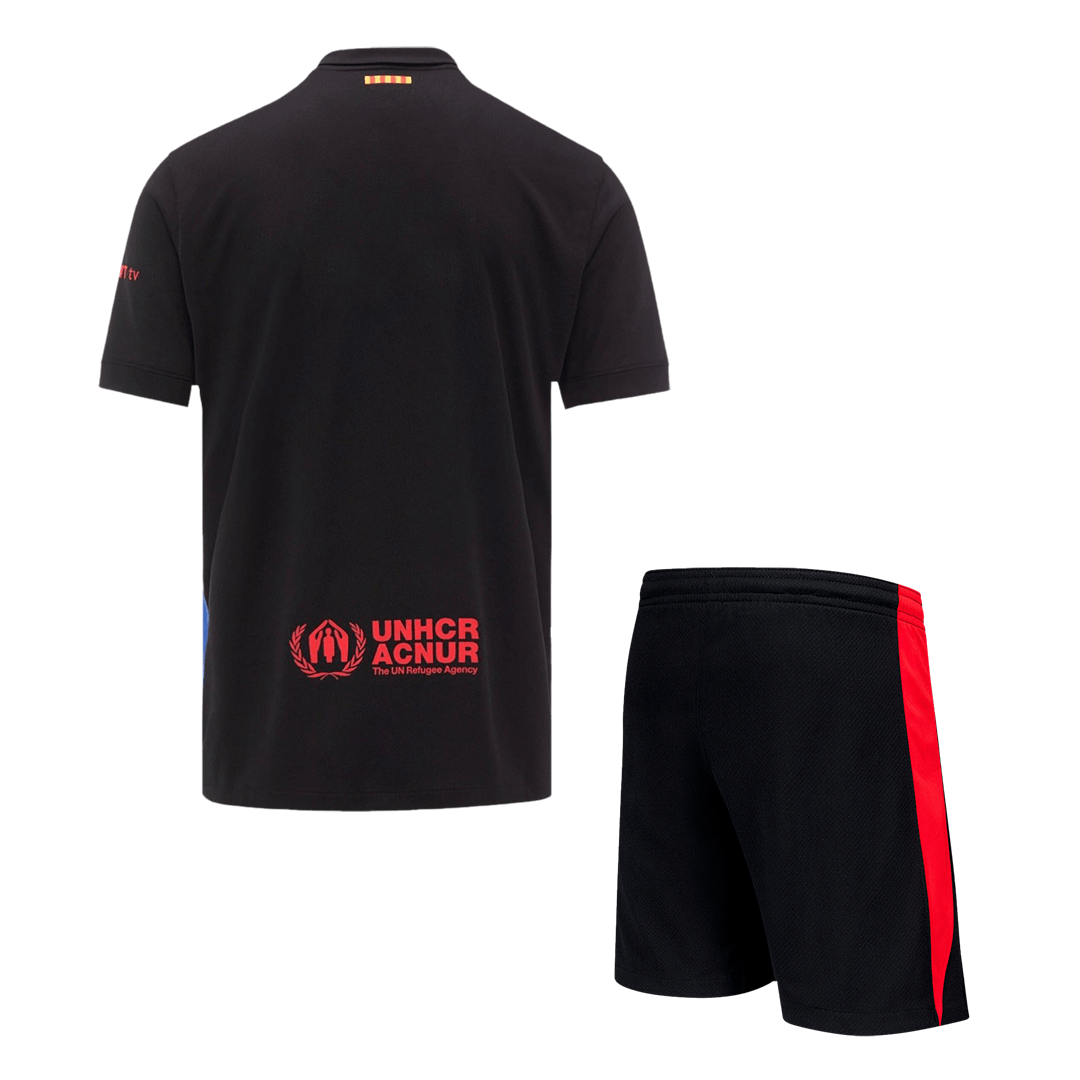 Barcelona Away Jersey Kit 