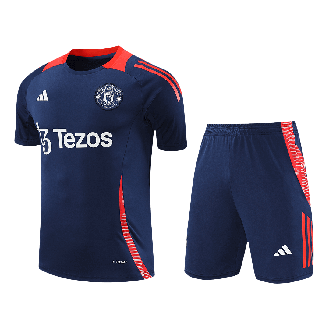 Manchester United Pre-Match Kit(Jersey+Shorts) 