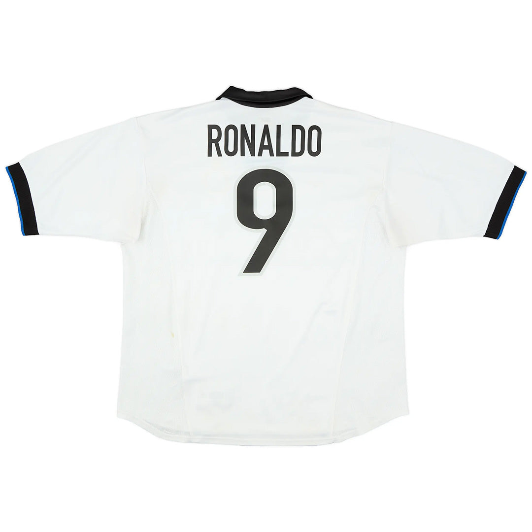 RONALDO #9 Retro Inter Milan Away Jersey 1998/99 