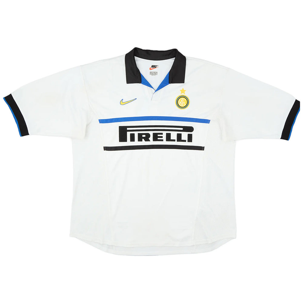 RONALDO #9 Retro Inter Milan Away Jersey 1998/99 