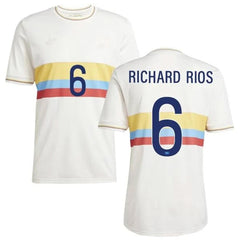 RICHARD RIOS #6 Colombia Centenary Collection Jersey 