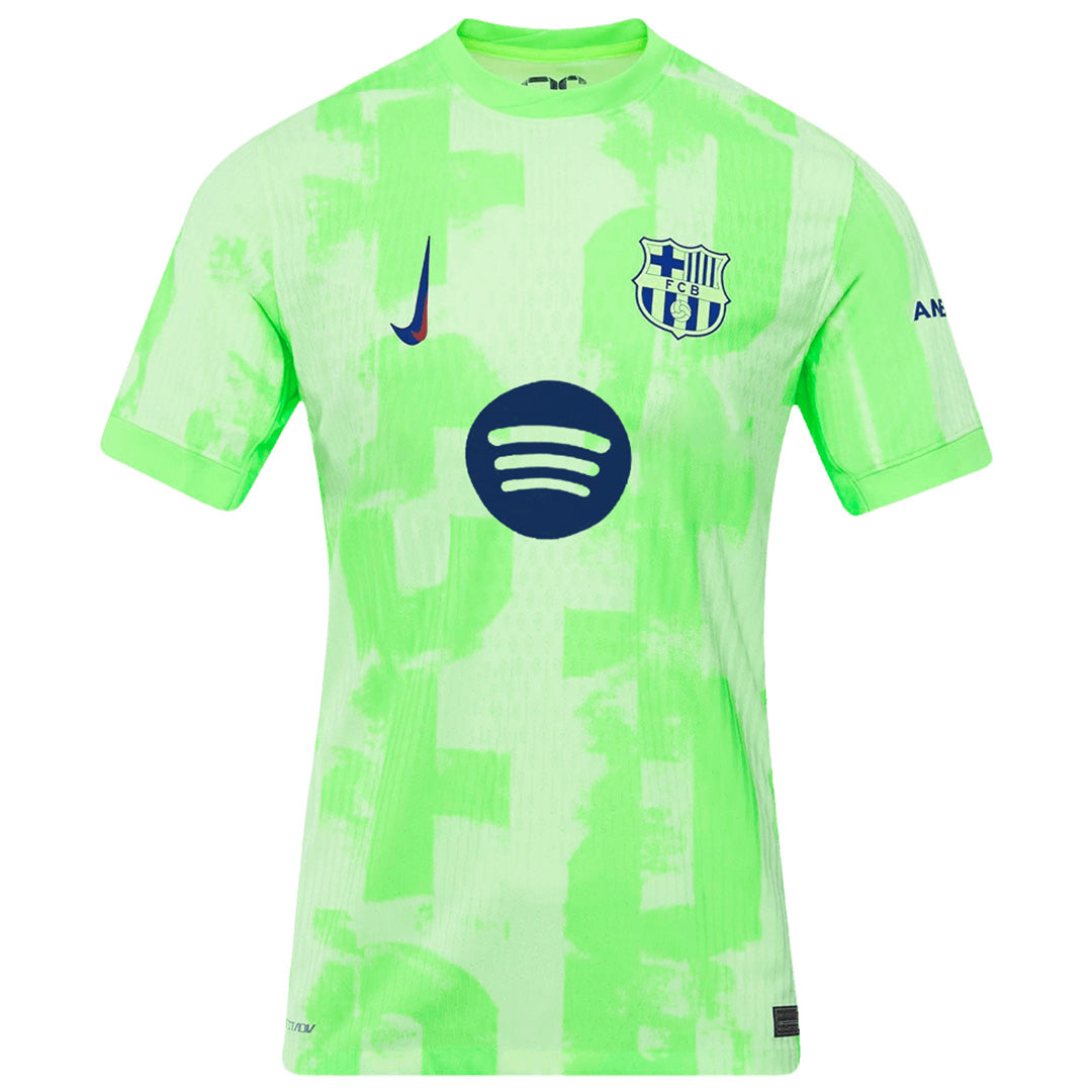Barcelona Third Spotify Logo Without Text Jersey Player Version 