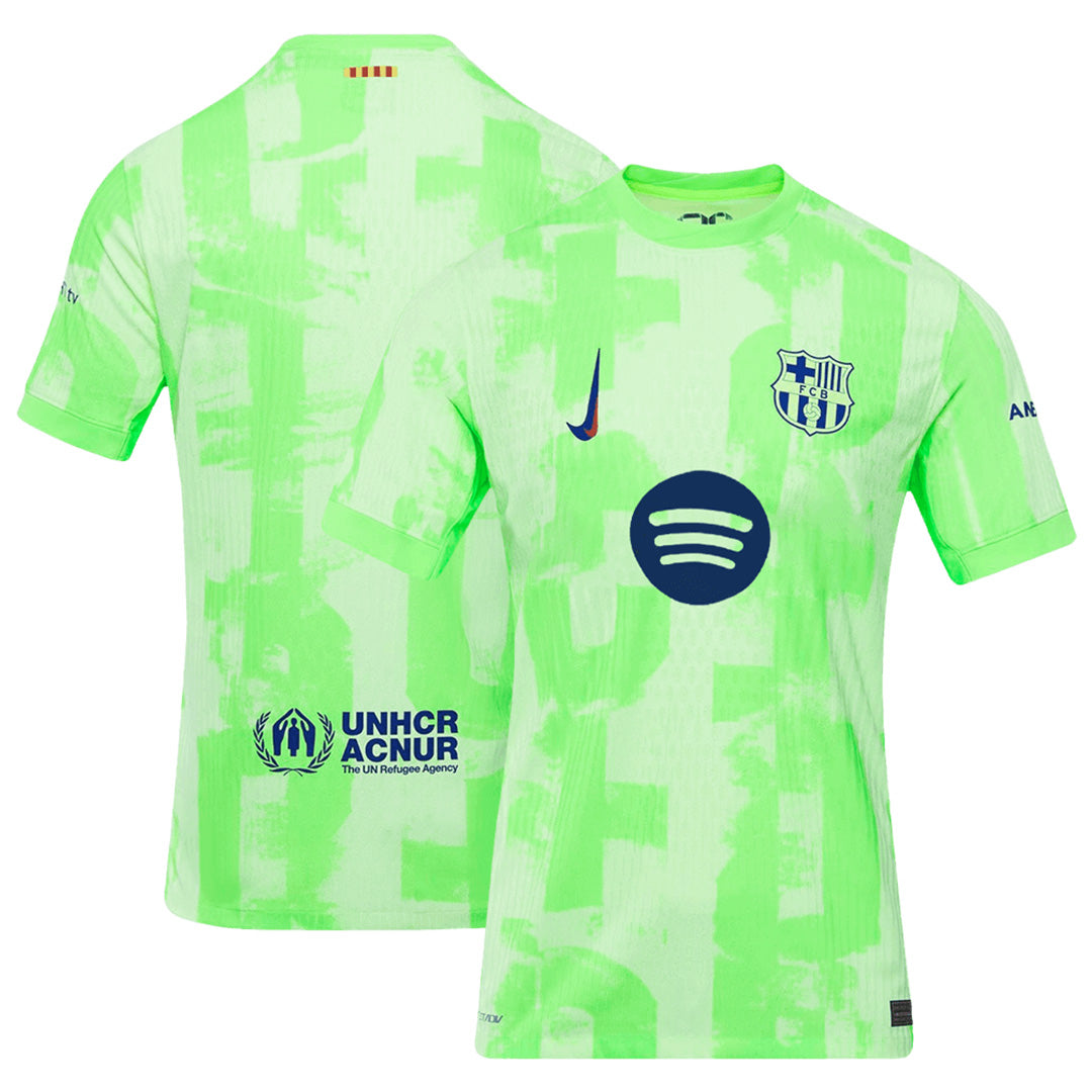 Barcelona Third Spotify Logo Without Text Jersey Player Version 