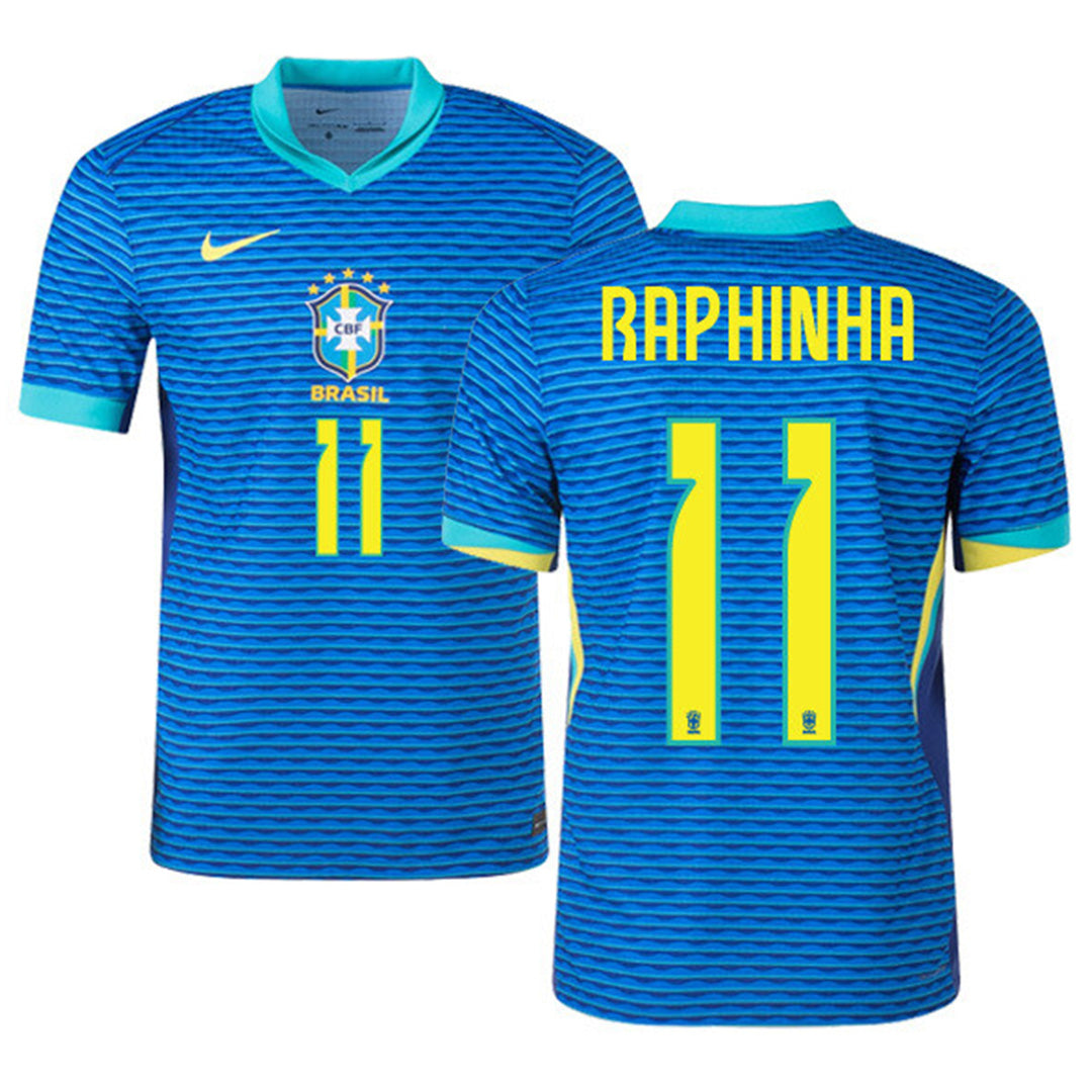 RAPHINHA #11 Brazil Away Jersey Copa America 