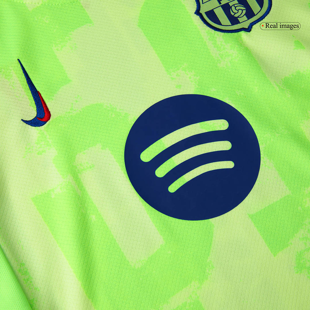 Kids Barcelona Third Spotify Logo Without Text Jersey Kit 