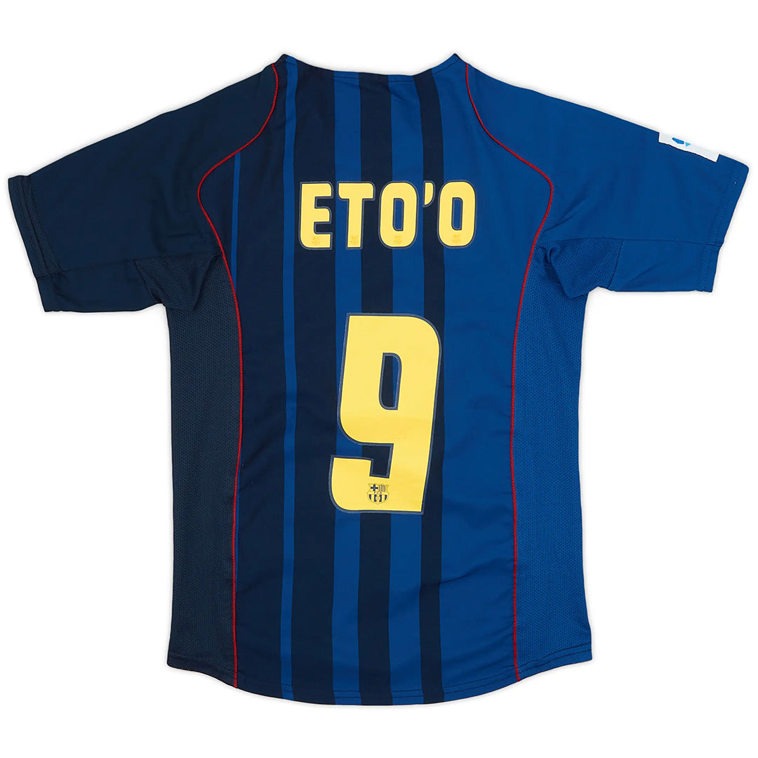 ETO'O #9 Retro Barcelona Away Jersey 2004/05 