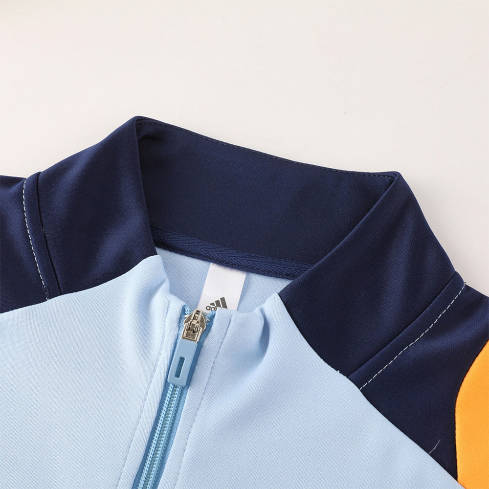 Real Madrid Training Jacket Gray 