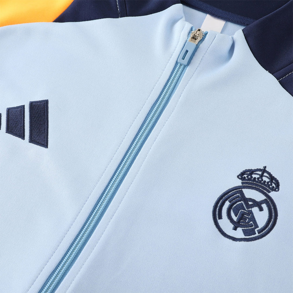 Real Madrid Training Jacket Gray 
